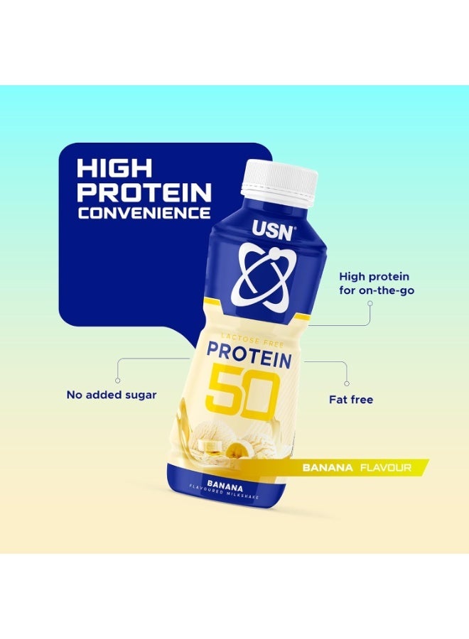 يو إس إن يو اس ان تراست 50 بروتين مخفوق الموز والحليب 500 مل - Image 4